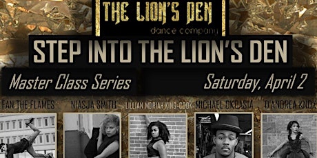 Step into The Lion's Den Master Class Series primary image