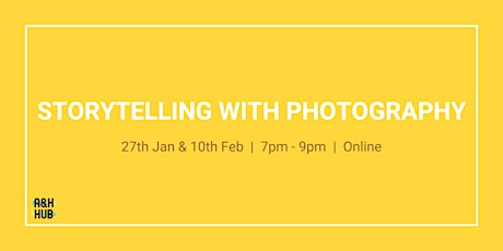 Storytelling with Photography entradas