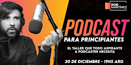 Imagen principal de Taller online "Cómo subirse a la ola del podcasting"