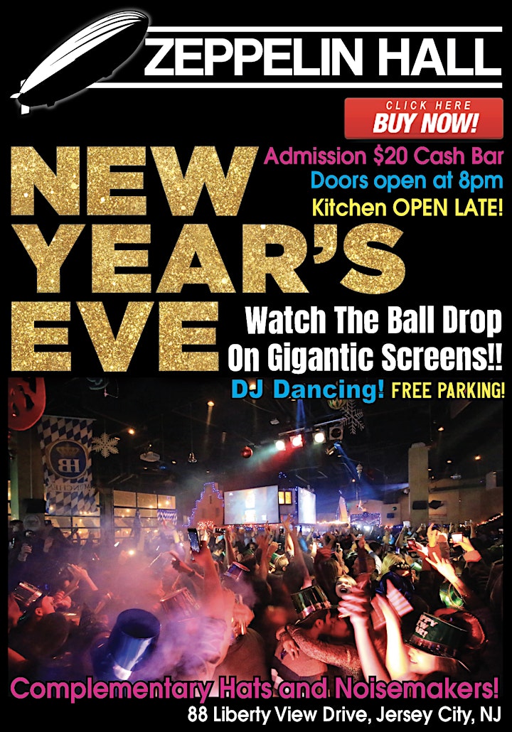 
		New Year's Eve @ Zeppelin Hall image
