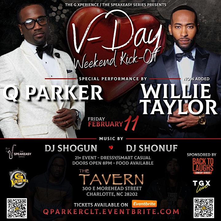 
		Q PARKER of 112 and WILLIE TAYLOR of Day26 - Live in Charlotte! Feb 11th!! image
