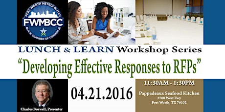 "Lunch and Learn" Workshop - Developing Effective Responses to RFPs primary image