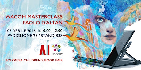 Immagine principale di Masterclass Illustrazione digitale con Paolo d'Altan, powered by WACOM e Bologna Children's Book Fair 