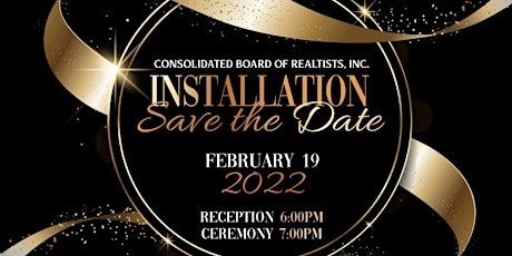 Consolidated Board of Realtists Installation tickets