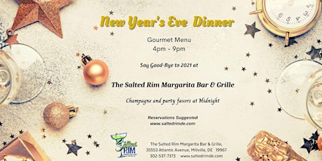 New Year's Eve Dinner  @ The Salted Rim Margarita Bar & Grille