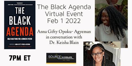 Black Agenda Virtual  Launch Event biglietti