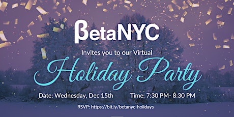 BetaNYC Virtual Holiday Mixer!!