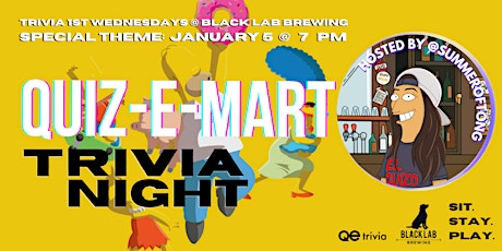 Question Everything Special Simpsons Trivia Night @ Black Lab Brewing tickets
