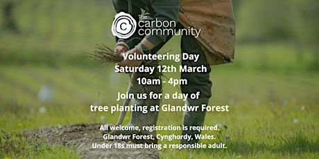 The Carbon Community: Tree Planting at Glandwr Forest tickets
