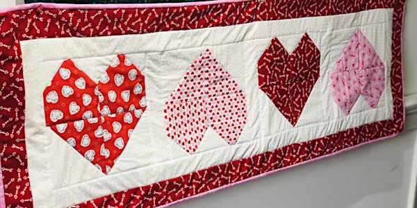 Quilted Valentine Table Runner Class