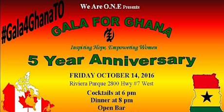 Gala for Ghana: Inpsiring Hope, Empowering Women primary image