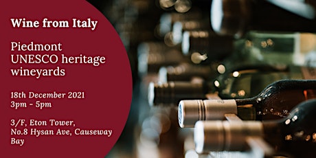 Wine from Italy - Piedmont UNESCO heritage wineyards primary image