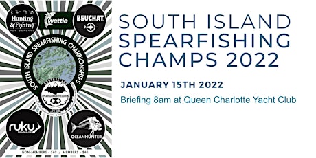South Island Spearfishing Champs 2022 primary image