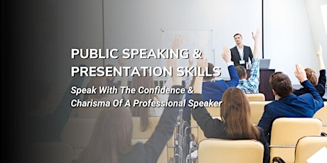 Public Speaking & Presentation Skills - Live Online Class ingressos