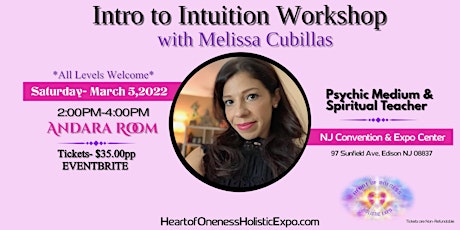 Intro to Intuition with Psychic Medium Melissa Cubillas tickets