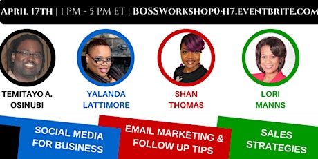 BOSS Workshop ATL: "Monetize Your Brand" Edition primary image