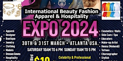 Imagen principal de International Beauty Fashion Apparel & Hospitality EXPO 2024