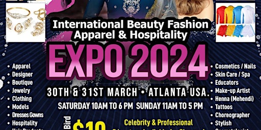 International Beauty Fashion Apparel & Hospitality EXPO 2024 primary image