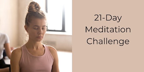 21-Day Meditation Challenge tickets