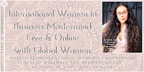 The IWB Mastermind in February by Empowerment Coach Ms. Vihil H. Vigil tickets