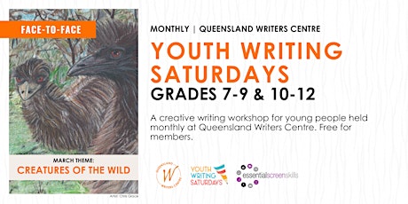 Youth Writing Saturdays: March tickets