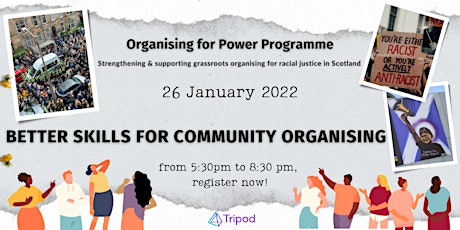 O4P: Community Organising for Migrant and Racial justice tickets