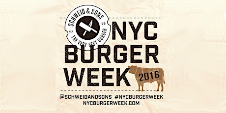Burgers For Barkers, Presented by Schweid & Sons - NYC Burger Week 2016
