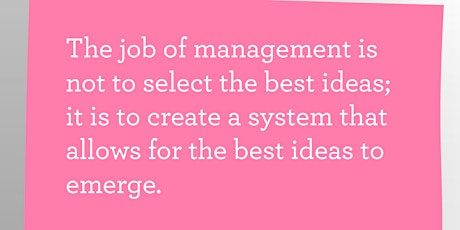 Management 3.0 - Change and Innovation Practices primary image