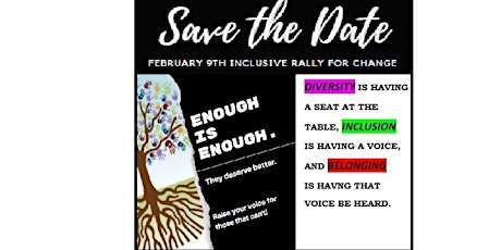 February 9th rally Enough is Enough! Stop and Consult! tickets