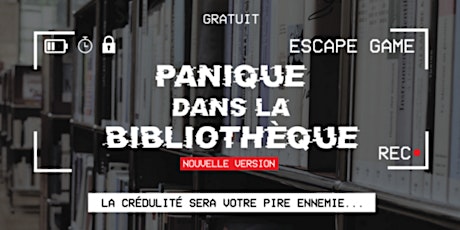 Escape Game : Panique dans la bibliothèque billets