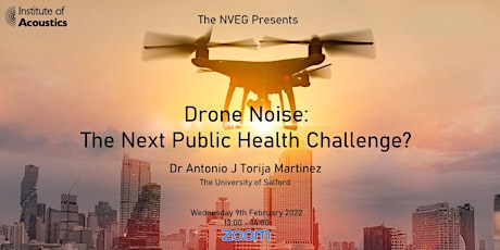 Drone Noise: The Next Public Health Challenge? tickets