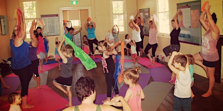 Pre-school Kids and Family Yoga Classes Term 2 2016 x 8 weeks primary image