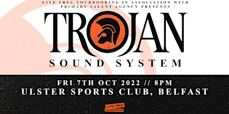 Trojan Sound System - Belfast tickets