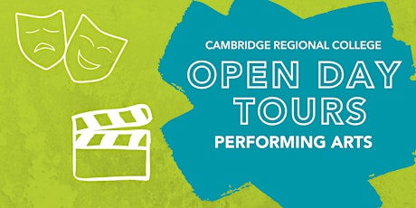 Performing Arts Open Day Tours tickets