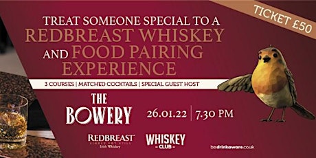 An Evening with Redbreast Irish Whiskey tickets