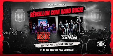Imagem principal do evento Ano Novo  com AC/DC Cover (Let There be Rock) & CrashHard