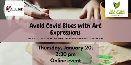 Avoid Covid Blues with Art Expressions tickets