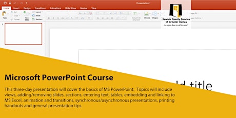 Microsoft Office Course: PowerPoint tickets