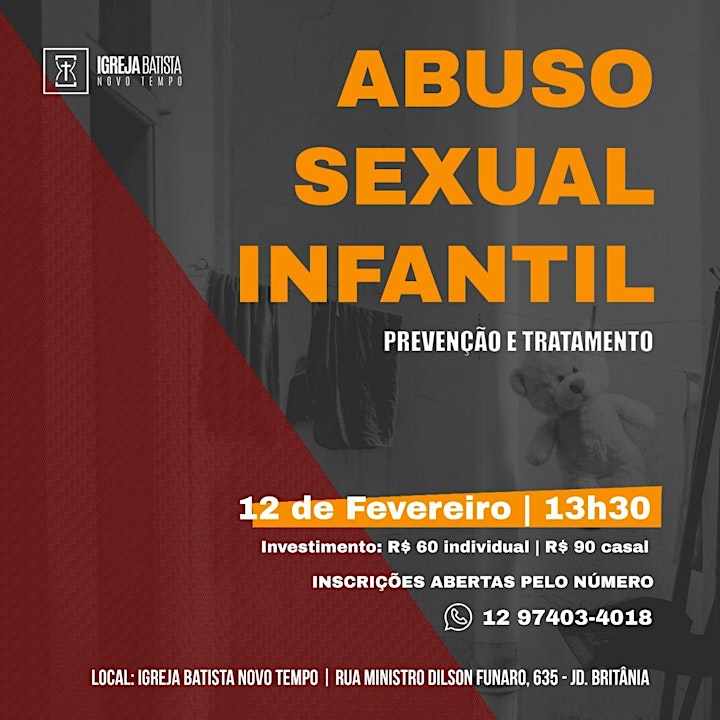 Imagem do evento Abuso Sexual Infantil - Prevenção e Tratamento