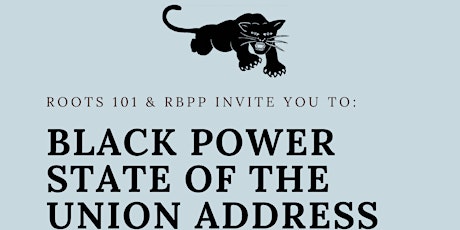 Black Power State of The Union Address tickets