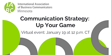 Communication Strategy: Up Your Game tickets