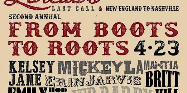Boots to Roots Presented by NETN