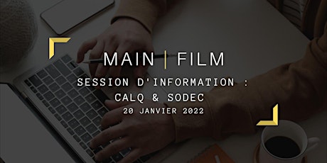Session d'information CALQ & SODEC | En ligne billets