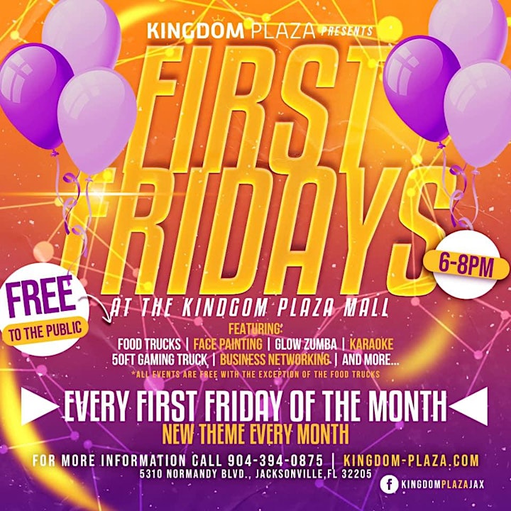 First Fridays at Kingdom Plaza image