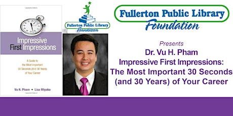 Dr. Vu H. Pham - Impressive First Impressions primary image