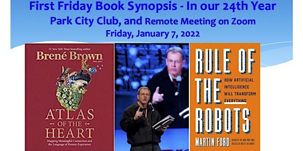 First Friday Book Synopsis, January, 2022