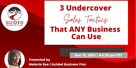 3 Undercover Sales Tactics That ANY Business Can Use primary image