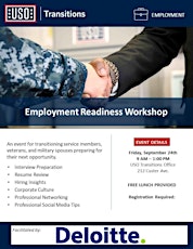 Employment Readiness Workshop tickets