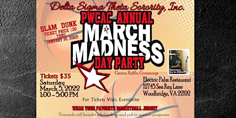 PWCAC-DST March Madness Day Party 2022 tickets