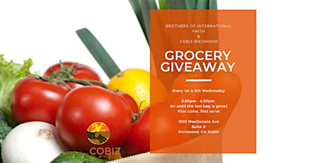 Grocery Giveaway w/ Brother's of International Faith tickets